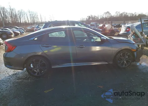 2020 Honda Civic Sport from USA, damaged, VIN 2HGFC2F86LH602476